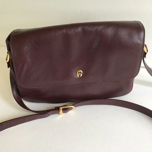 Etienne Aigner Leather Shoulder Bag
